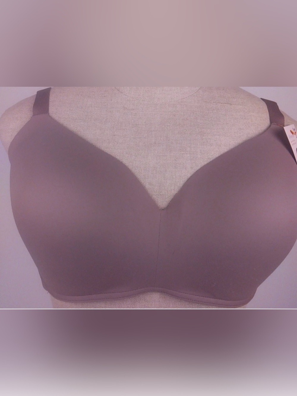 Joyspun Plus Purple Wireless T Shirt Bra Size 42 DD NWT - Picture 5 of 7
